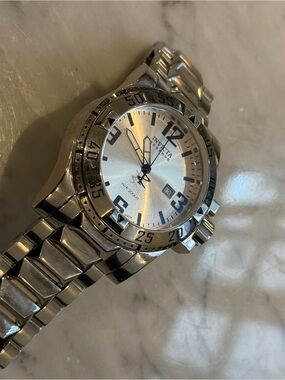 INVICTA Silver Stainless Steel Men's Sport Watch